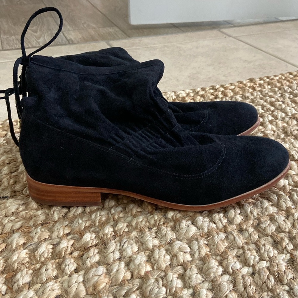 Clarks suede ankle boots